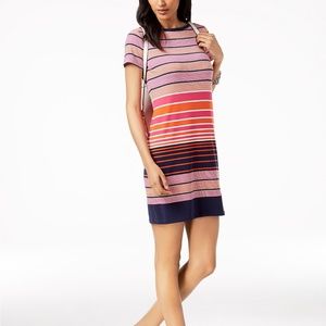 MICHAEL Michael Kors Mixed-Stripe Dress XL